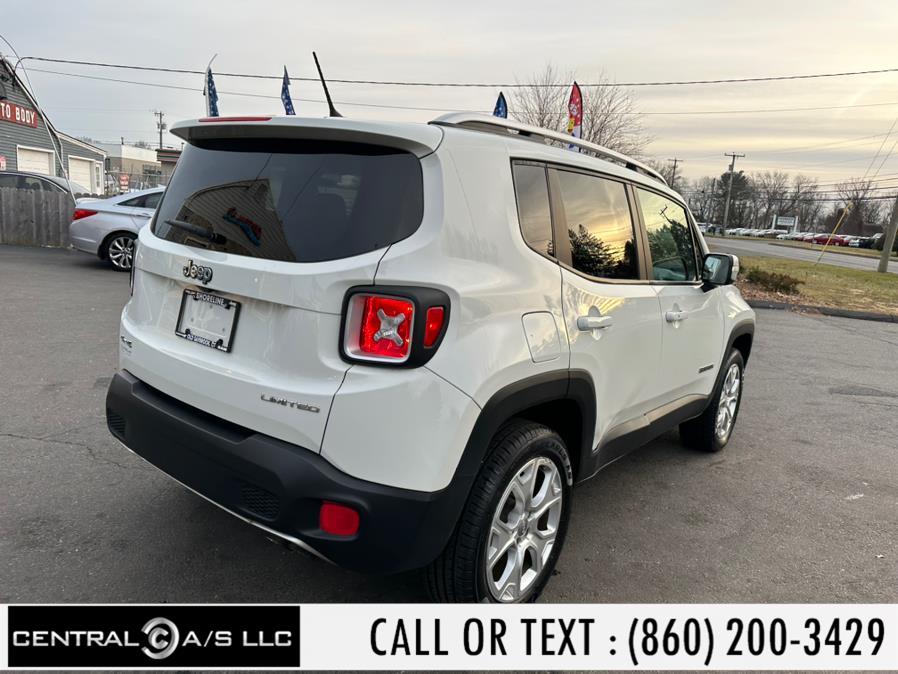 2016 Jeep Renegade 4WD 4dr Limited, available for sale in East Windsor, Connecticut | Central A/S LLC. East Windsor, Connecticut 2016 Jeep Renegade 4WD 4dr Limited, available for sale in East Windsor, Connecticut | Central A/S LLC. East Windsor, Connecticut