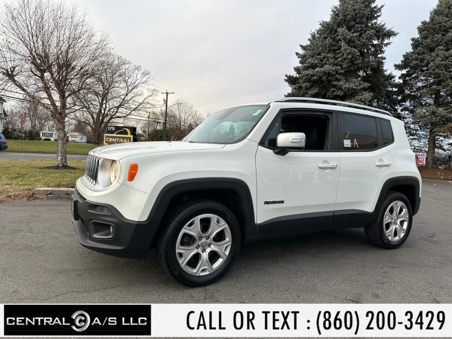 2016 Jeep Renegade 4WD 4dr Limited, available for sale in East Windsor, Connecticut | Central A/S LLC. East Windsor, Connecticut 2016 Jeep Renegade 4WD 4dr Limited, available for sale in East Windsor, Connecticut | Central A/S LLC. East Windsor, Connecticut