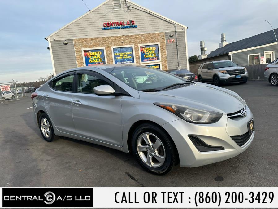 2014 Hyundai Elantra 4dr Sdn Auto SE (Alabama Plant), available for sale in East Windsor, Connecticut | Central A/S LLC. East Windsor, Connecticut