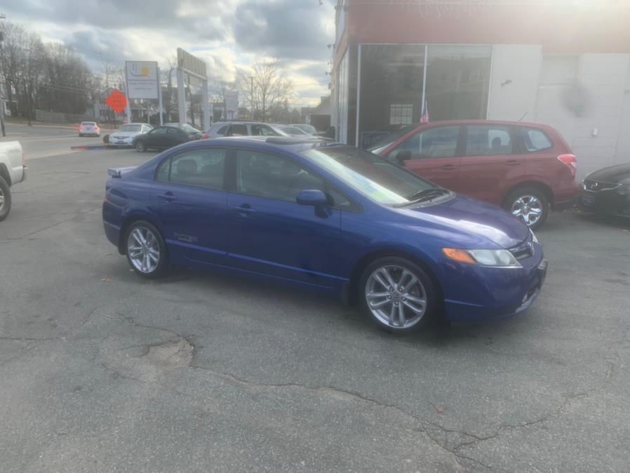 2008 Honda Civic Sdn 4dr Man Si w/Summer Tires, available for sale in Taunton, Massachusetts | Rt 138 Auto Center Inc . Taunton, Massachusetts 2008 Honda Civic Sdn 4dr Man Si w/Summer Tires, available for sale in Taunton, Massachusetts | Rt 138 Auto Center Inc . Taunton, Massachusetts