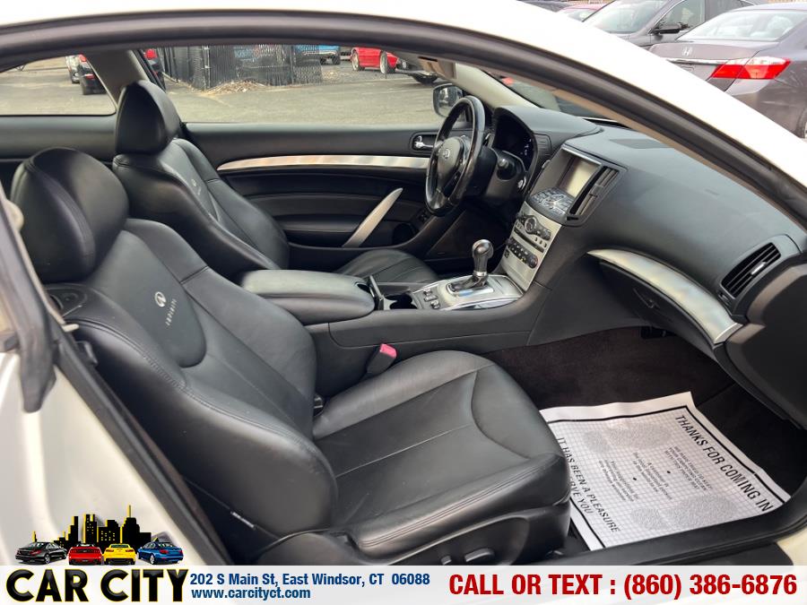 2013 Infiniti G37 Coupe 2dr x AWD, available for sale in East Windsor, Connecticut | Car City LLC. East Windsor, Connecticut 2013 Infiniti G37 Coupe 2dr x AWD, available for sale in East Windsor, Connecticut | Car City LLC. East Windsor, Connecticut