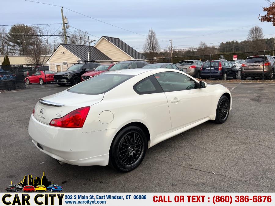 2013 Infiniti G37 Coupe 2dr x AWD, available for sale in East Windsor, Connecticut | Car City LLC. East Windsor, Connecticut 2013 Infiniti G37 Coupe 2dr x AWD, available for sale in East Windsor, Connecticut | Car City LLC. East Windsor, Connecticut