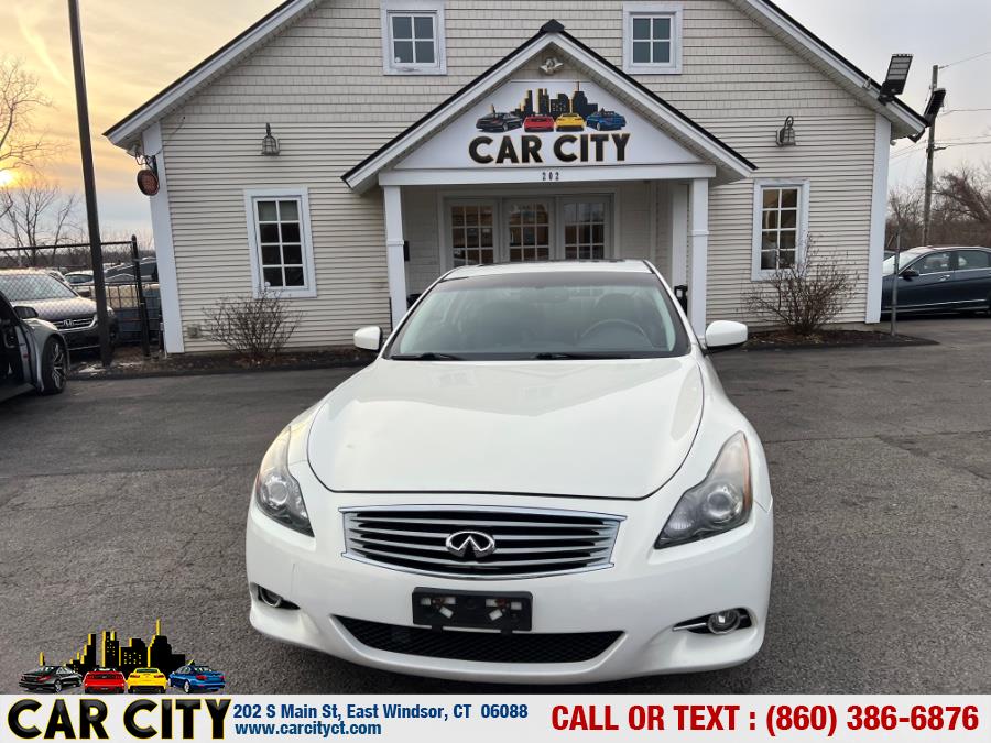 2013 Infiniti G37 Coupe 2dr x AWD, available for sale in East Windsor, Connecticut | Car City LLC. East Windsor, Connecticut 2013 Infiniti G37 Coupe 2dr x AWD, available for sale in East Windsor, Connecticut | Car City LLC. East Windsor, Connecticut