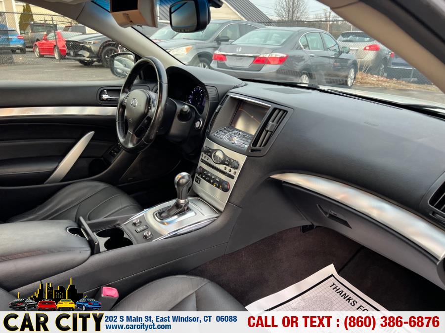 2013 Infiniti G37 Coupe 2dr x AWD, available for sale in East Windsor, Connecticut | Car City LLC. East Windsor, Connecticut 2013 Infiniti G37 Coupe 2dr x AWD, available for sale in East Windsor, Connecticut | Car City LLC. East Windsor, Connecticut