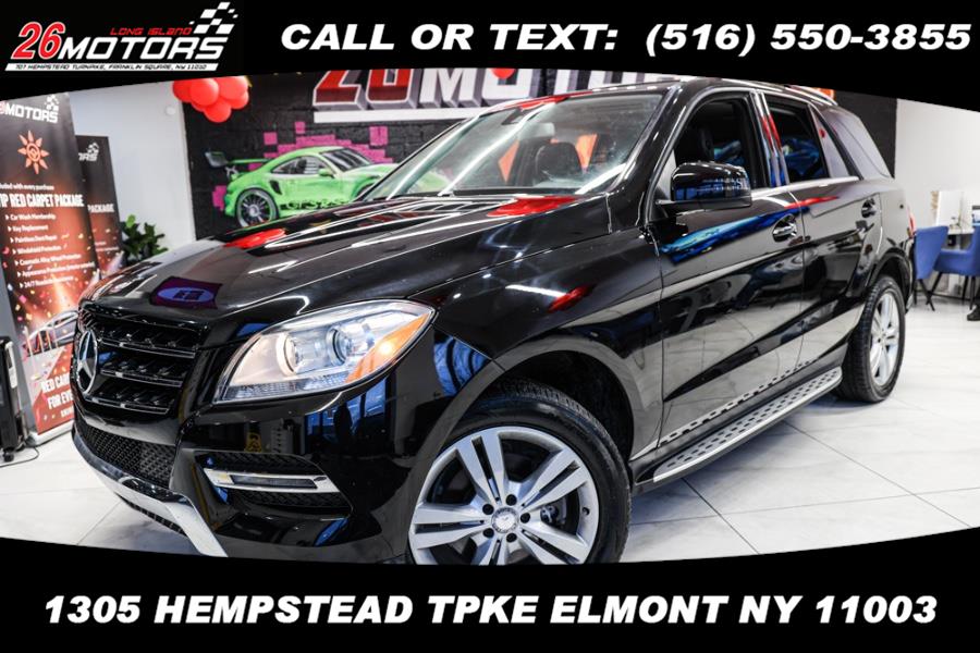 2014 Mercedes-Benz M-Class 4MATIC 4dr ML 350, available for sale in ELMONT, New York | 26 Motors Long Island. ELMONT, New York