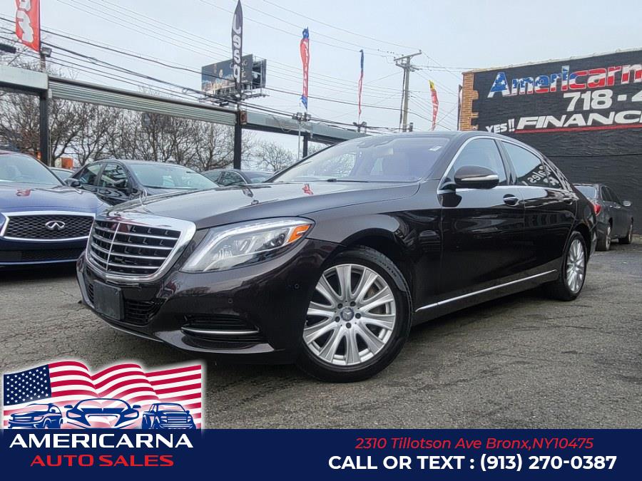 2014 Mercedes-Benz S-Class 4dr Sdn S550 4MATIC, available for sale in Bronx, New York | Americarna Auto Sales LLC. Bronx, New York