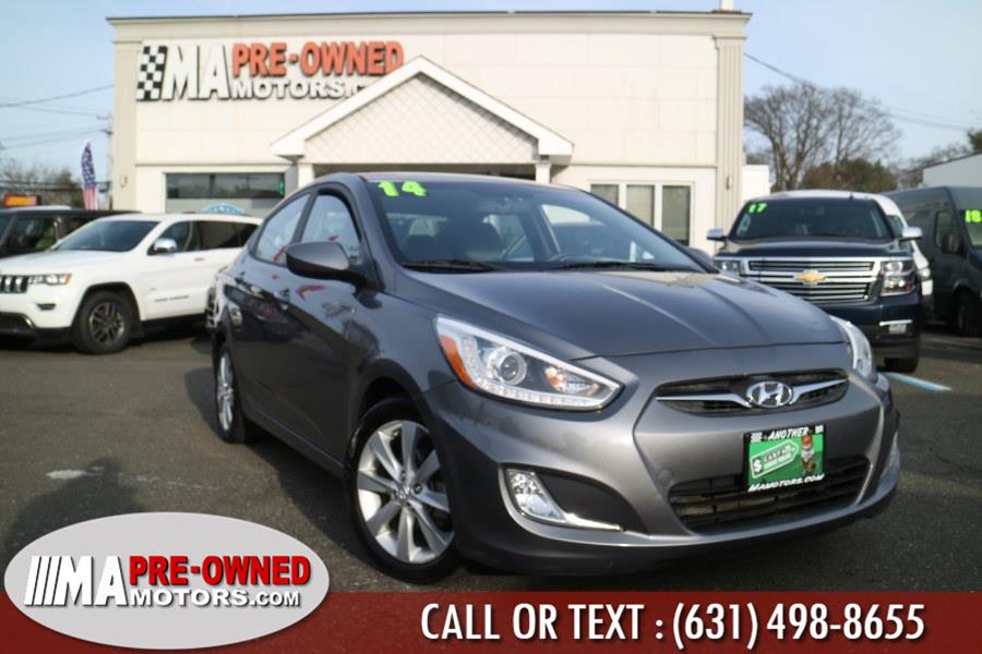 2014 Hyundai Accent 4dr Sdn Auto GLS, available for sale in Huntington Station, New York | M & A Motors. Huntington Station, New York