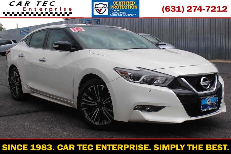 Used Nissan Maxima SL 3.5L 2018 | Car Tec Enterprise Leasing & Sales LLC. Deer Park, New York