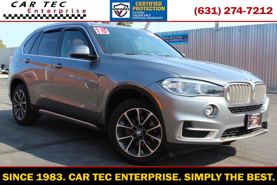 2018 BMW X5 xDrive35i Sports Activity Vehicle, available for sale in Deer Park, New York | Car Tec Enterprise Leasing & Sales LLC. Deer Park, New York