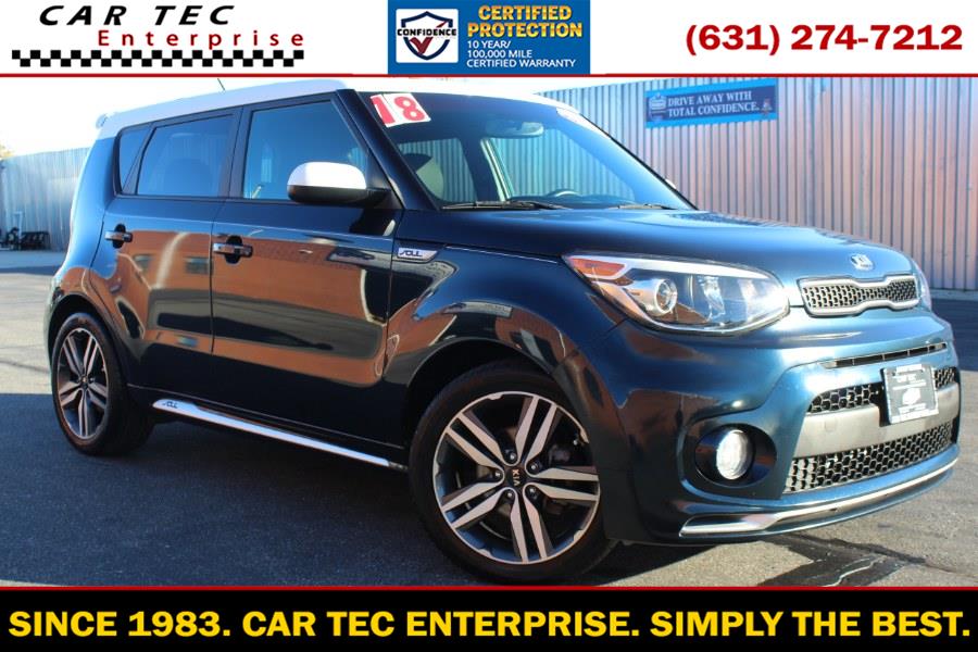 2018 Kia Soul + Auto, available for sale in Deer Park, New York | Car Tec Enterprise Leasing & Sales LLC. Deer Park, New York