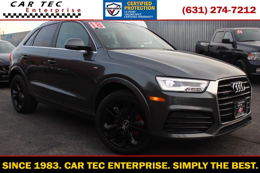 2018 Audi Q3 Premium plus, available for sale in Deer Park, New York | Car Tec Enterprise Leasing & Sales LLC. Deer Park, New York