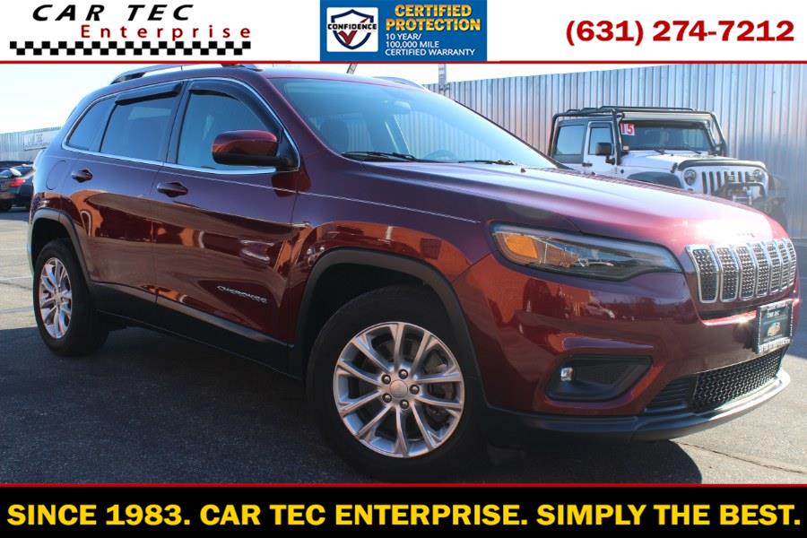 2019 Jeep Cherokee Latitude FWD, available for sale in Deer Park, New York | Car Tec Enterprise Leasing & Sales LLC. Deer Park, New York