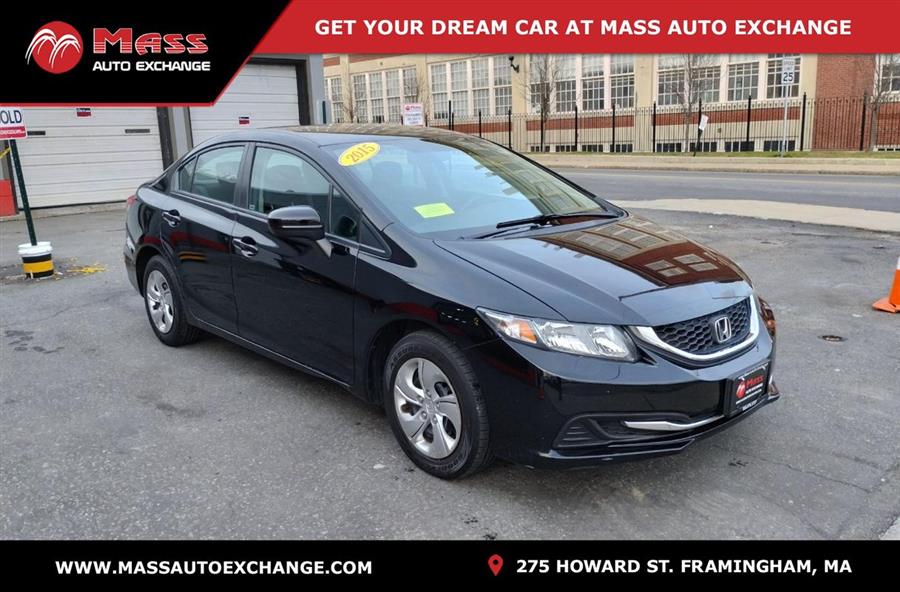 Used Honda Civic LX 2015 | Mass Auto Exchange. Framingham, Massachusetts Used Honda Civic LX 2015 | Mass Auto Exchange. Framingham, Massachusetts