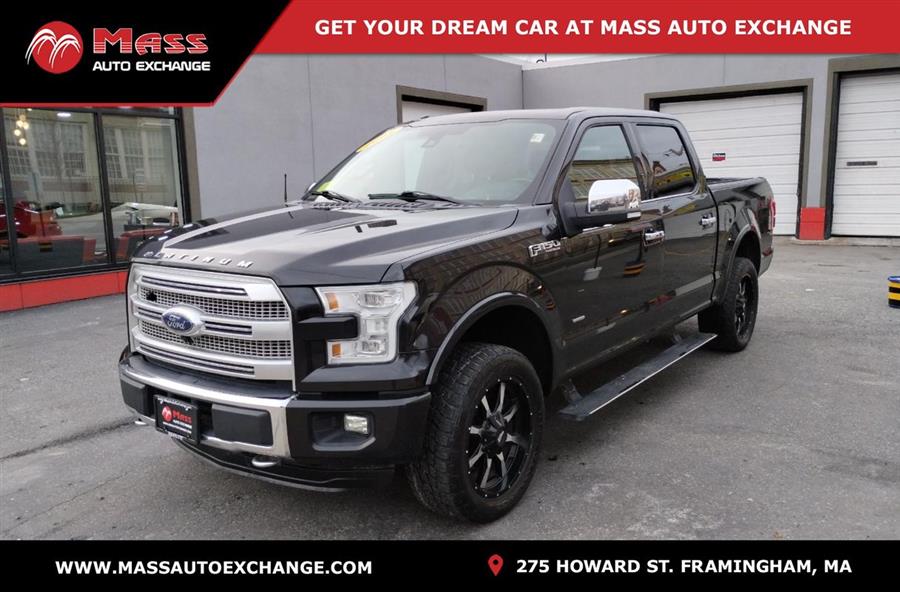 2015 Ford F-150 Platinum, available for sale in Framingham, Massachusetts | Mass Auto Exchange. Framingham, Massachusetts