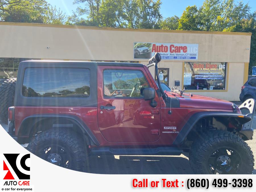 2011 Jeep Wrangler 4WD 2dr Sport, available for sale in Vernon , Connecticut | Auto Care Motors. Vernon , Connecticut 2011 Jeep Wrangler 4WD 2dr Sport, available for sale in Vernon , Connecticut | Auto Care Motors. Vernon , Connecticut