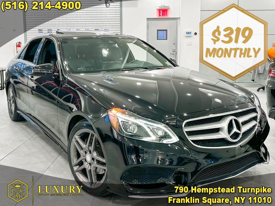 2016 Mercedes-Benz E-Class 4dr Sdn E400 4MATIC, available for sale in Franklin Square, New York | Luxury Motor Club. Franklin Square, New York