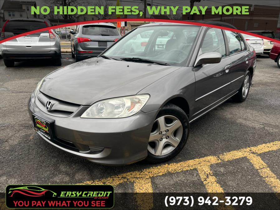 Used Honda Civic Sdn EX AT SSRS 2005 | Easy Credit of Jersey. NEWARK, New Jersey