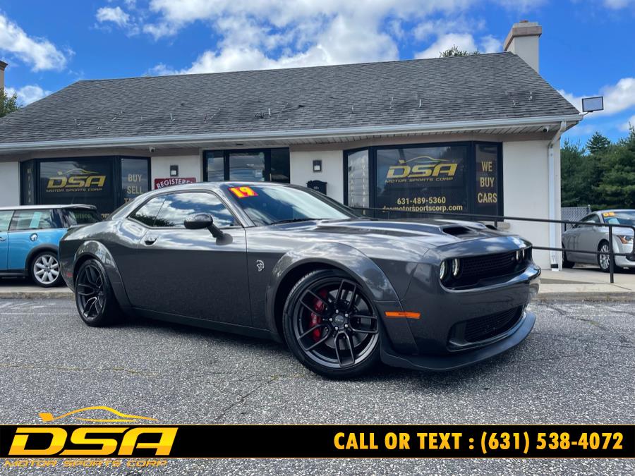 2019 Dodge Challenger SRT Hellcat Widebody RWD, available for sale in Commack, New York | DSA Motor Sports Corp. Commack, New York 2019 Dodge Challenger SRT Hellcat Widebody RWD, available for sale in Commack, New York | DSA Motor Sports Corp. Commack, New York