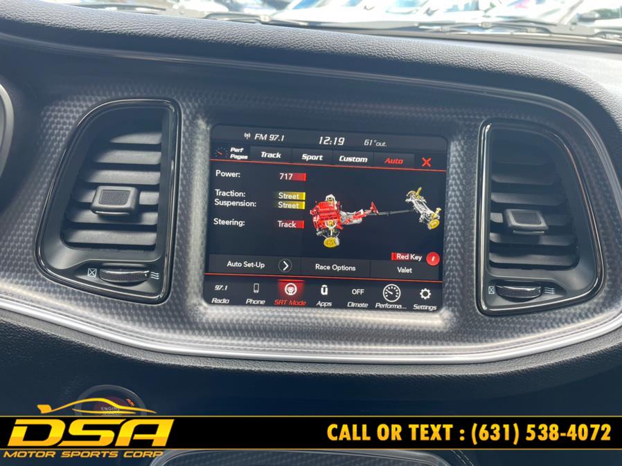 2019 Dodge Challenger SRT Hellcat Widebody RWD, available for sale in Commack, New York | DSA Motor Sports Corp. Commack, New York 2019 Dodge Challenger SRT Hellcat Widebody RWD, available for sale in Commack, New York | DSA Motor Sports Corp. Commack, New York