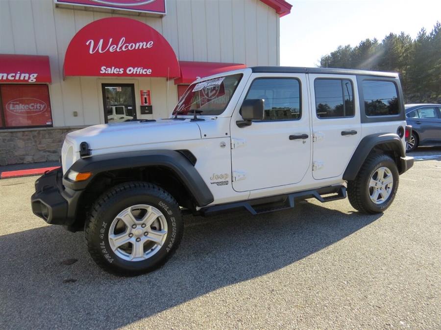 2020 Jeep Wrangler Unlimited Sport S 4x4 4dr SUV, available for sale in Auburn, Maine | Lake City Exports Inc. Auburn, Maine 2020 Jeep Wrangler Unlimited Sport S 4x4 4dr SUV, available for sale in Auburn, Maine | Lake City Exports Inc. Auburn, Maine