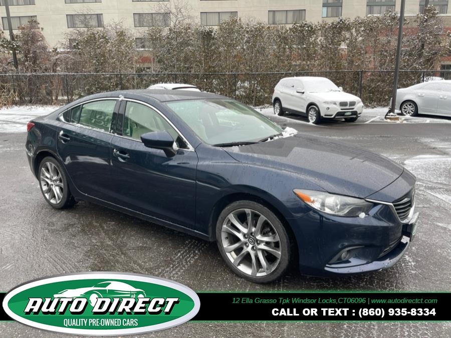 2015 Mazda Mazda6 4dr Sdn Auto i Grand Touring, available for sale in Windsor Locks, Connecticut | Auto Direct LLC. Windsor Locks, Connecticut 2015 Mazda Mazda6 4dr Sdn Auto i Grand Touring, available for sale in Windsor Locks, Connecticut | Auto Direct LLC. Windsor Locks, Connecticut