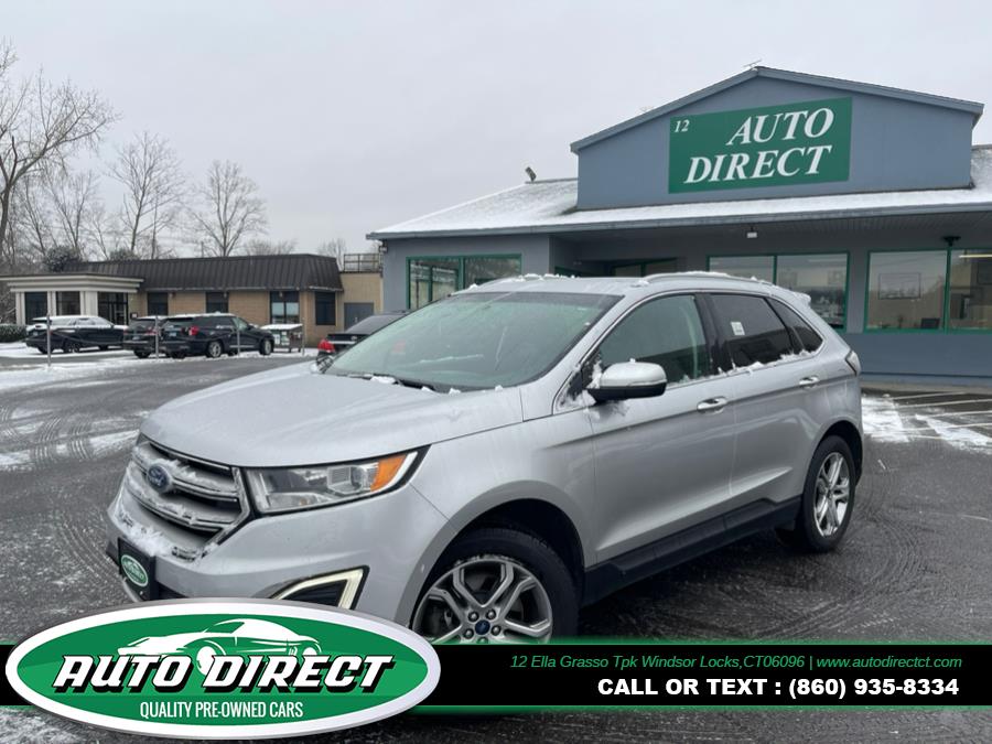 2015 Ford Edge 4dr Titanium AWD, available for sale in Windsor Locks, Connecticut | Auto Direct LLC. Windsor Locks, Connecticut 2015 Ford Edge 4dr Titanium AWD, available for sale in Windsor Locks, Connecticut | Auto Direct LLC. Windsor Locks, Connecticut