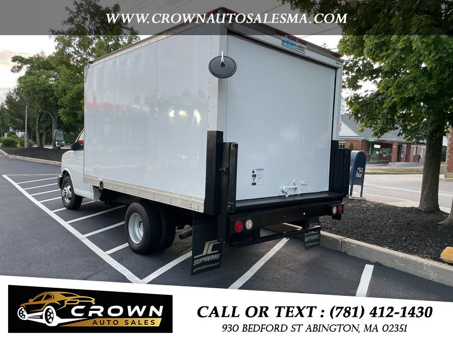 2012 Chevrolet Express Commercial Cutaway RWD 3500 139" WB Work Van, available for sale in Abington, Massachusetts | Crown Auto Sales. Abington, Massachusetts 2012 Chevrolet Express Commercial Cutaway RWD 3500 139" WB Work Van, available for sale in Abington, Massachusetts | Crown Auto Sales. Abington, Massachusetts