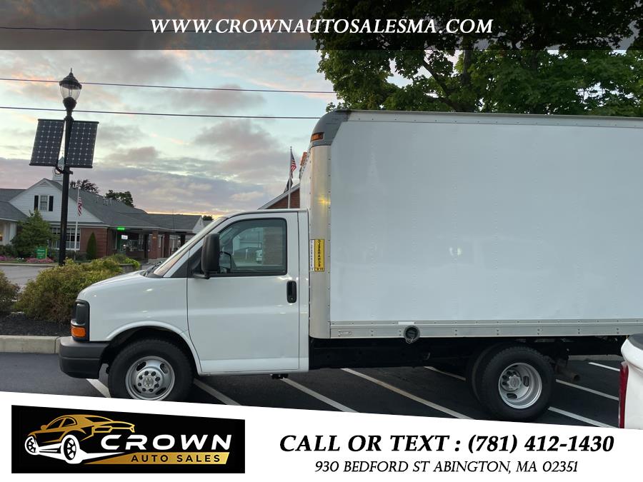 2012 Chevrolet Express Commercial Cutaway RWD 3500 139" WB Work Van, available for sale in Abington, Massachusetts | Crown Auto Sales. Abington, Massachusetts 2012 Chevrolet Express Commercial Cutaway RWD 3500 139" WB Work Van, available for sale in Abington, Massachusetts | Crown Auto Sales. Abington, Massachusetts