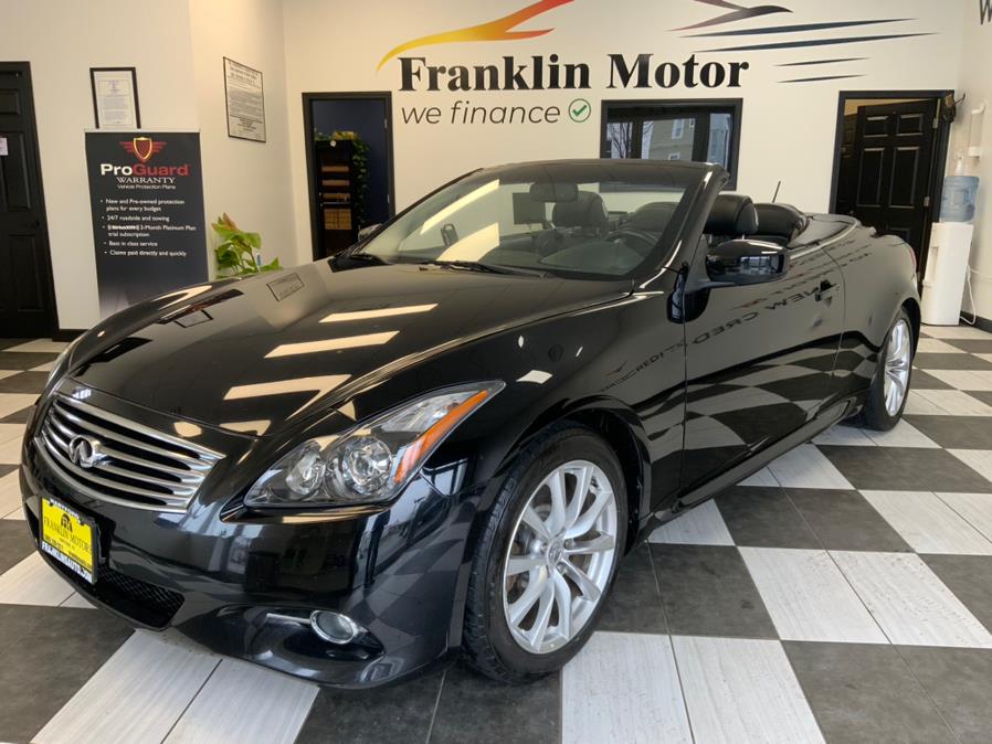 2012 INFINITI G37 Convertible 2dr Base, available for sale in Hartford, Connecticut | Franklin Motors Auto Sales LLC. Hartford, Connecticut