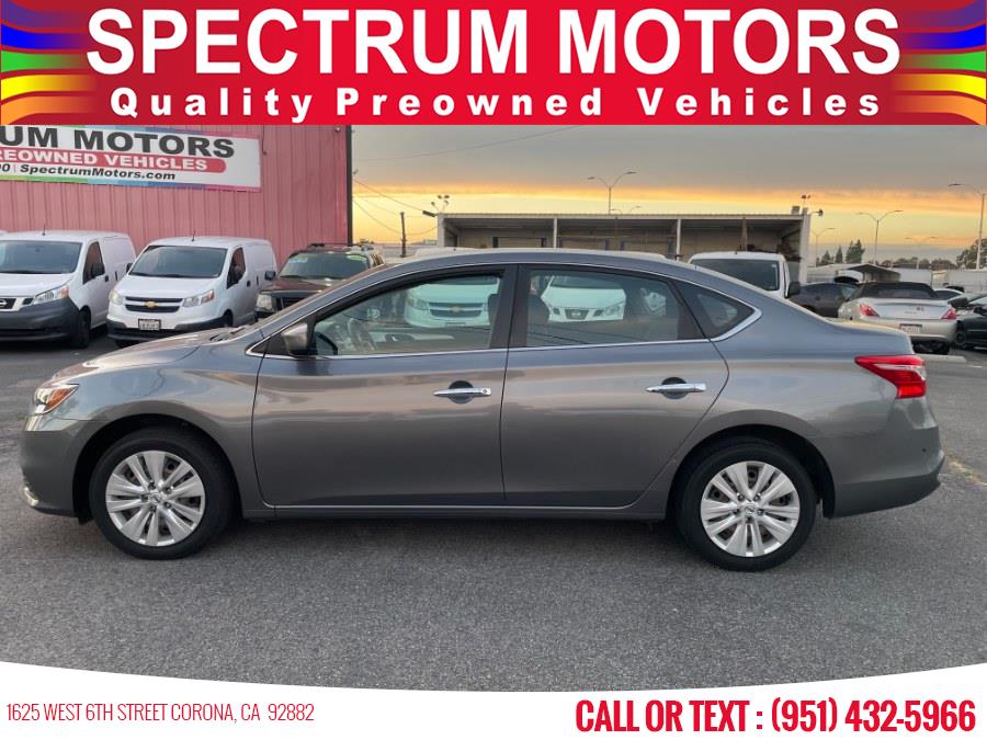 2017 Nissan Sentra SV CVT, available for sale in Corona, California | Spectrum Motors. Corona, California 2017 Nissan Sentra SV CVT, available for sale in Corona, California | Spectrum Motors. Corona, California