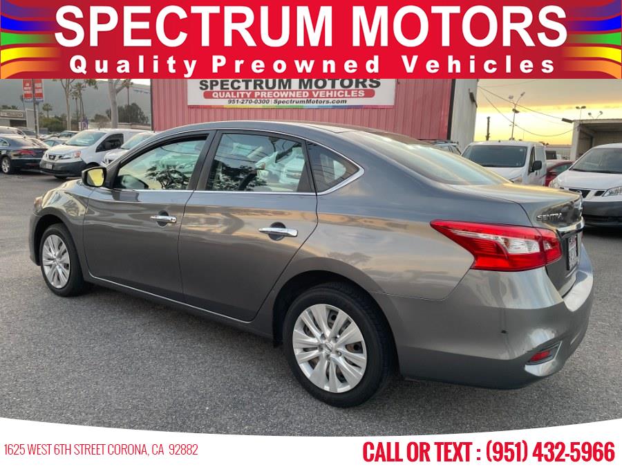 2017 Nissan Sentra SV CVT, available for sale in Corona, California | Spectrum Motors. Corona, California 2017 Nissan Sentra SV CVT, available for sale in Corona, California | Spectrum Motors. Corona, California