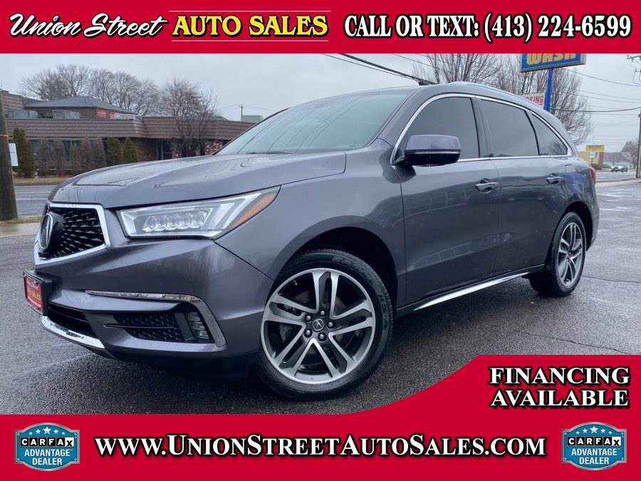 Used Acura MDX SH-AWD w/Advance Pkg 2017 | Union Street Auto Sales. West Springfield, Massachusetts