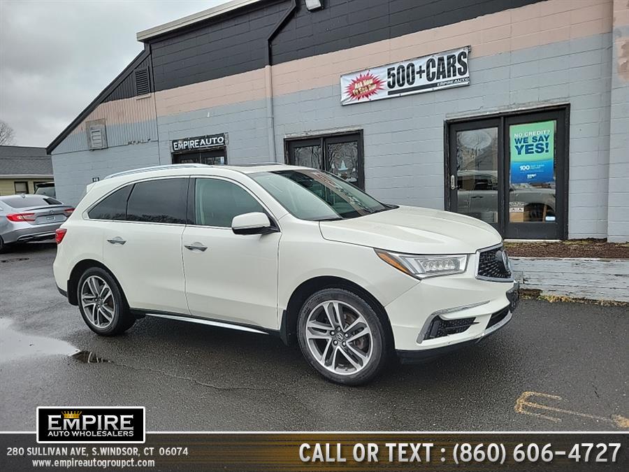 2017 Acura MDX SH-AWD w/Advance/Entertainment Pkg, available for sale in S.Windsor, Connecticut | Empire Auto Wholesalers. S.Windsor, Connecticut