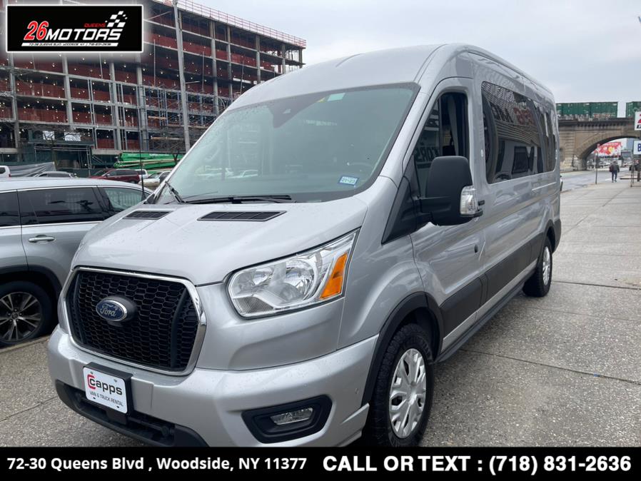 2021 Ford Transit Passenger Wagon T-350 148" Med Roof XLT RWD, available for sale in Woodside, New York | 26 Motors Queens. Woodside, New York 2021 Ford Transit Passenger Wagon T-350 148" Med Roof XLT RWD, available for sale in Woodside, New York | 26 Motors Queens. Woodside, New York