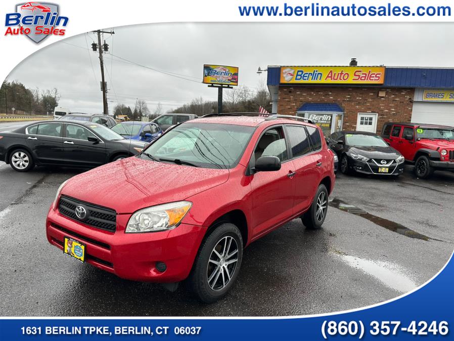 Used Toyota RAV4 4WD 4dr 4-cyl 4-Spd AT 2008 | Berlin Auto Sales LLC. Berlin, Connecticut