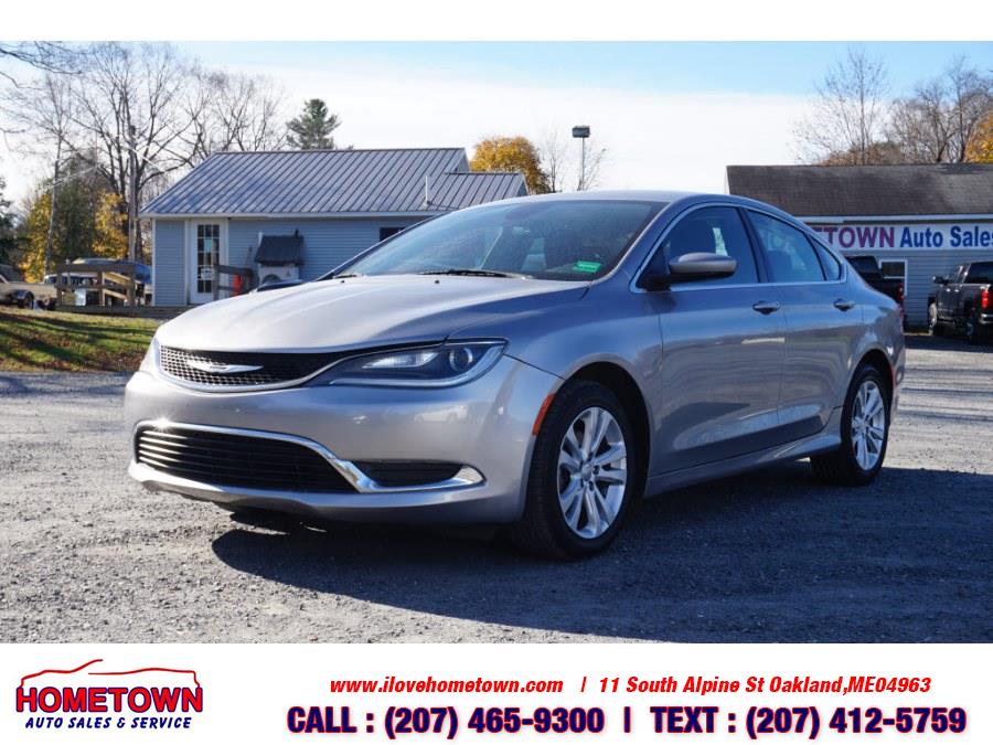2015 Chrysler 200 4dr Sdn Limited FWD, available for sale in Oakland, Maine | Hometown Auto Sales and Service. Oakland, Maine