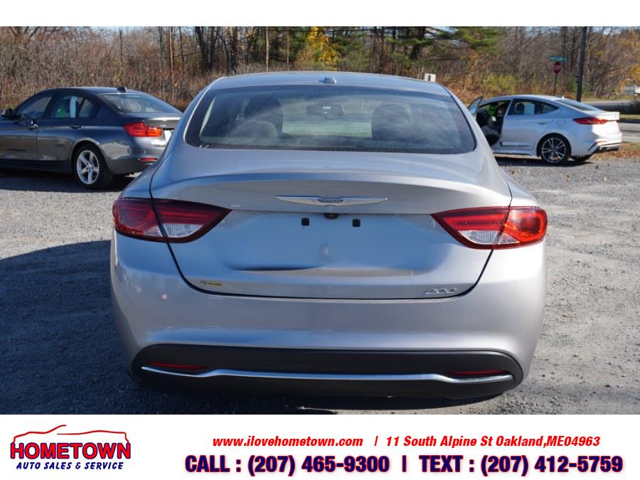 2015 Chrysler 200 4dr Sdn Limited FWD, available for sale in Oakland, Maine | Hometown Auto Sales and Service. Oakland, Maine 2015 Chrysler 200 4dr Sdn Limited FWD, available for sale in Oakland, Maine | Hometown Auto Sales and Service. Oakland, Maine