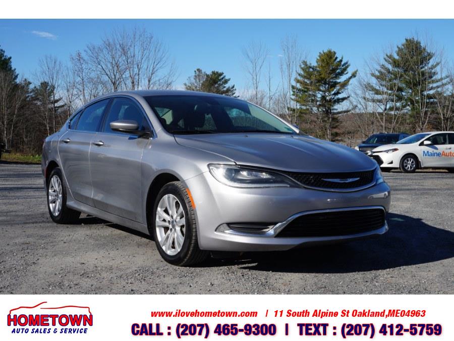 2015 Chrysler 200 4dr Sdn Limited FWD, available for sale in Oakland, Maine | Hometown Auto Sales and Service. Oakland, Maine 2015 Chrysler 200 4dr Sdn Limited FWD, available for sale in Oakland, Maine | Hometown Auto Sales and Service. Oakland, Maine