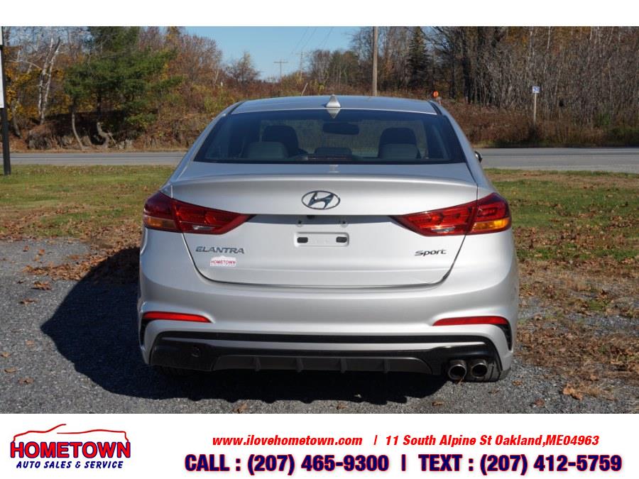 2018 Hyundai Elantra Sport 1.6T Auto (Ulsan), available for sale in Oakland, Maine | Hometown Auto Sales and Service. Oakland, Maine 2018 Hyundai Elantra Sport 1.6T Auto (Ulsan), available for sale in Oakland, Maine | Hometown Auto Sales and Service. Oakland, Maine