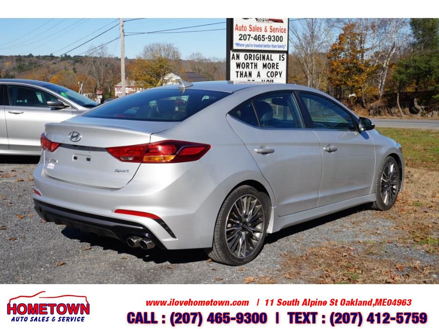 2018 Hyundai Elantra Sport 1.6T Auto (Ulsan), available for sale in Oakland, Maine | Hometown Auto Sales and Service. Oakland, Maine 2018 Hyundai Elantra Sport 1.6T Auto (Ulsan), available for sale in Oakland, Maine | Hometown Auto Sales and Service. Oakland, Maine
