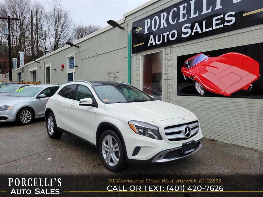 2015 Mercedes-Benz GLA-Class 4MATIC 4dr GLA250, available for sale in West Warwick, Rhode Island | Porcelli's Auto Sales. West Warwick, Rhode Island 2015 Mercedes-Benz GLA-Class 4MATIC 4dr GLA250, available for sale in West Warwick, Rhode Island | Porcelli's Auto Sales. West Warwick, Rhode Island