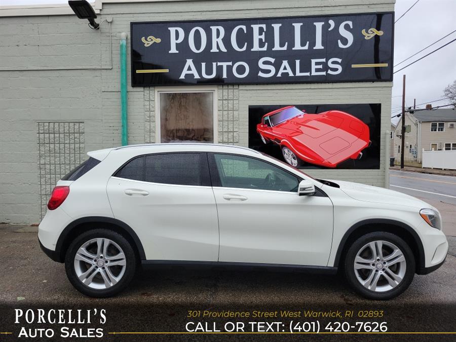 2015 Mercedes-Benz GLA-Class 4MATIC 4dr GLA250, available for sale in West Warwick, Rhode Island | Porcelli's Auto Sales. West Warwick, Rhode Island 2015 Mercedes-Benz GLA-Class 4MATIC 4dr GLA250, available for sale in West Warwick, Rhode Island | Porcelli's Auto Sales. West Warwick, Rhode Island