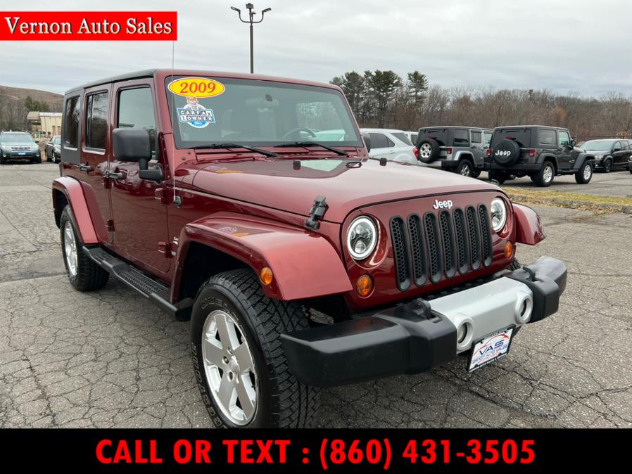2009 Jeep Wrangler Unlimited 4WD 4dr Sahara, available for sale in Manchester, Connecticut | Vernon Auto Sale & Service. Manchester, Connecticut 2009 Jeep Wrangler Unlimited 4WD 4dr Sahara, available for sale in Manchester, Connecticut | Vernon Auto Sale & Service. Manchester, Connecticut