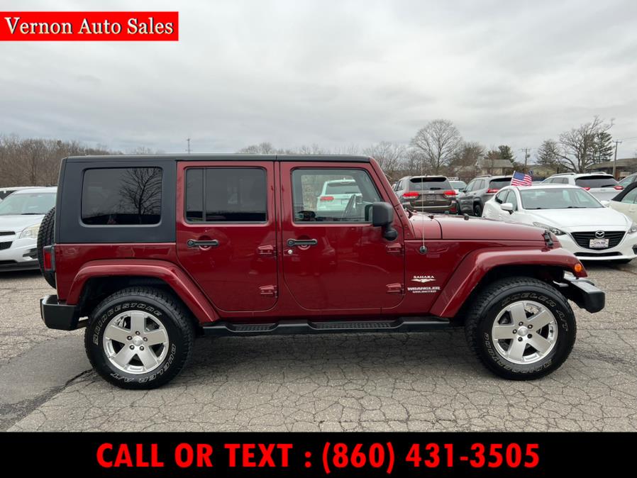 2009 Jeep Wrangler Unlimited 4WD 4dr Sahara, available for sale in Manchester, Connecticut | Vernon Auto Sale & Service. Manchester, Connecticut 2009 Jeep Wrangler Unlimited 4WD 4dr Sahara, available for sale in Manchester, Connecticut | Vernon Auto Sale & Service. Manchester, Connecticut