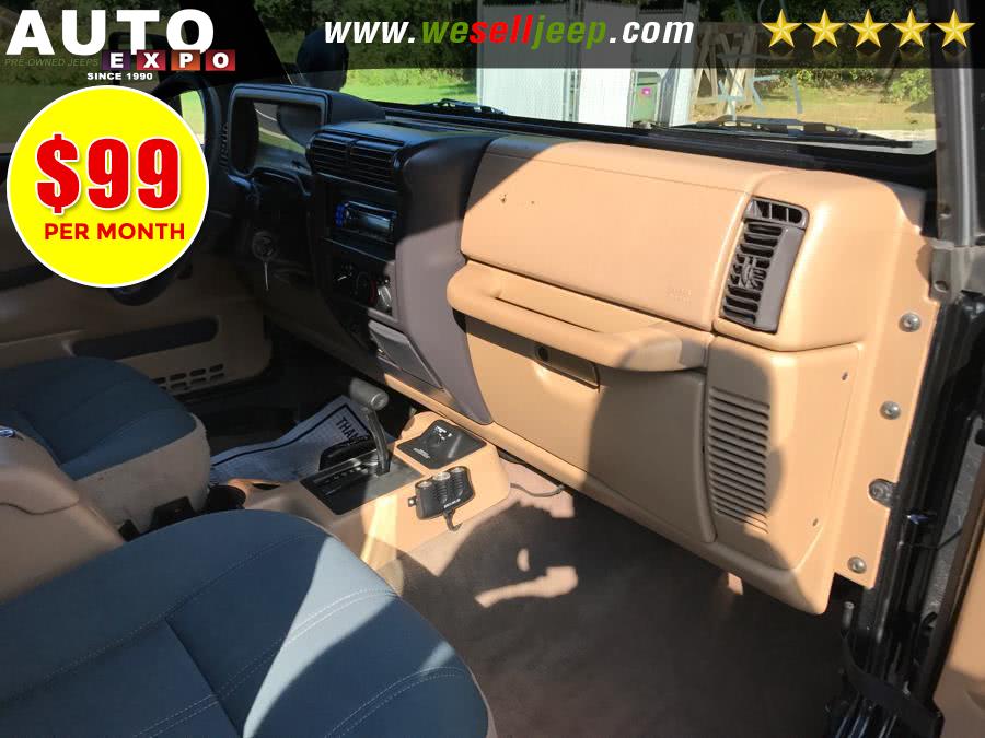 2001 Jeep Wrangler 2dr Sahara, available for sale in Huntington, New York | Auto Expo. Huntington, New York 2001 Jeep Wrangler 2dr Sahara, available for sale in Huntington, New York | Auto Expo. Huntington, New York