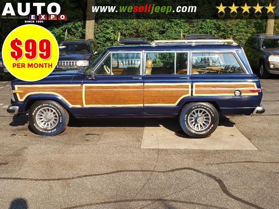 1987 Jeep Grand Wagoneer 4dr Wagon, available for sale in Huntington, New York | Auto Expo. Huntington, New York 1987 Jeep Grand Wagoneer 4dr Wagon, available for sale in Huntington, New York | Auto Expo. Huntington, New York