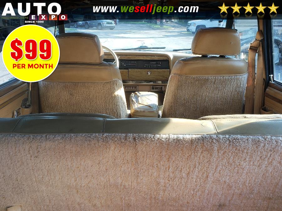 1987 Jeep Grand Wagoneer 4dr Wagon, available for sale in Huntington, New York | Auto Expo. Huntington, New York 1987 Jeep Grand Wagoneer 4dr Wagon, available for sale in Huntington, New York | Auto Expo. Huntington, New York