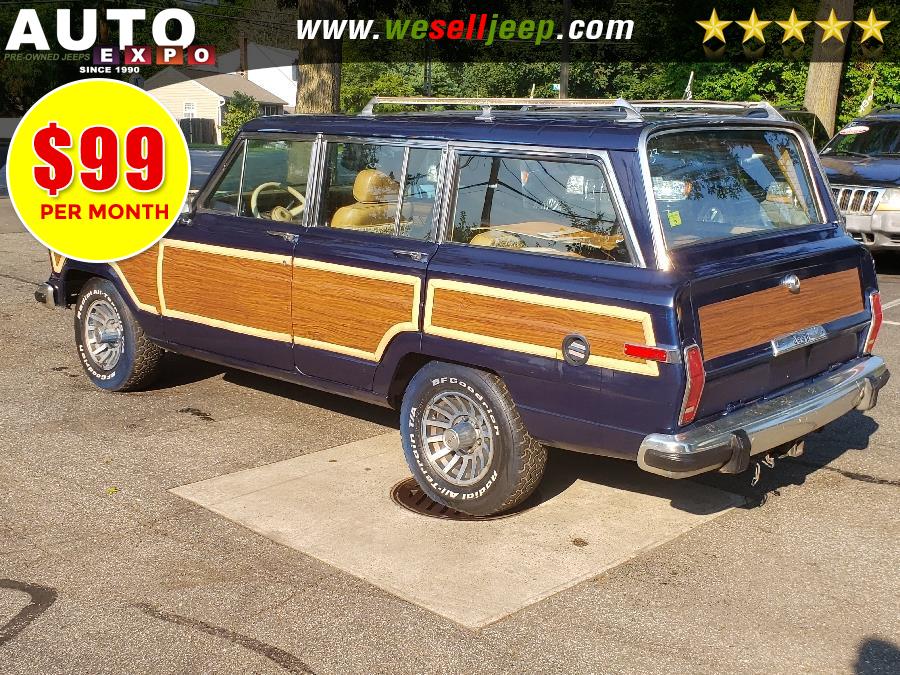 1987 Jeep Grand Wagoneer 4dr Wagon, available for sale in Huntington, New York | Auto Expo. Huntington, New York 1987 Jeep Grand Wagoneer 4dr Wagon, available for sale in Huntington, New York | Auto Expo. Huntington, New York
