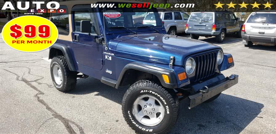 Used Jeep Wrangler 2dr X 2002 | Auto Expo. Huntington, New York