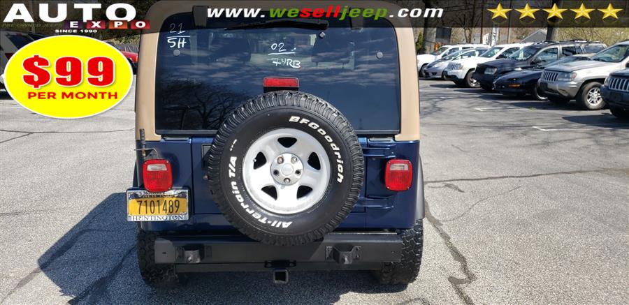 Jeep Wrangler 2002 in Huntington, Long Island, Queens, Connecticut | NY |  Auto Expo | 742315